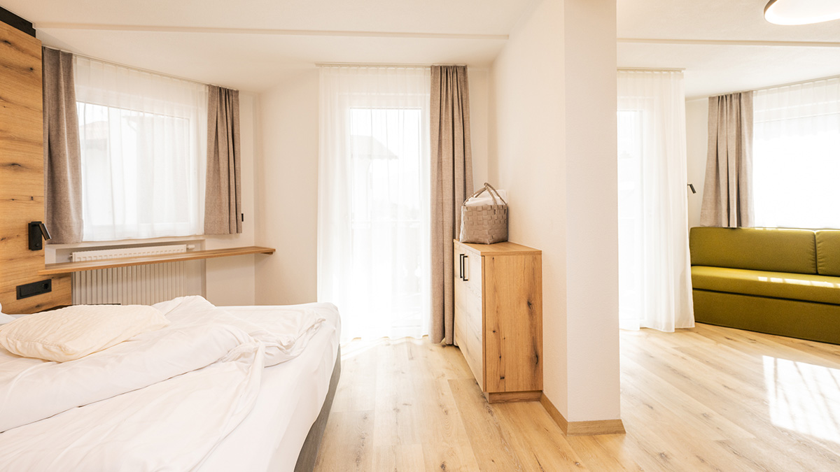 Dolomitsuite letto e divano