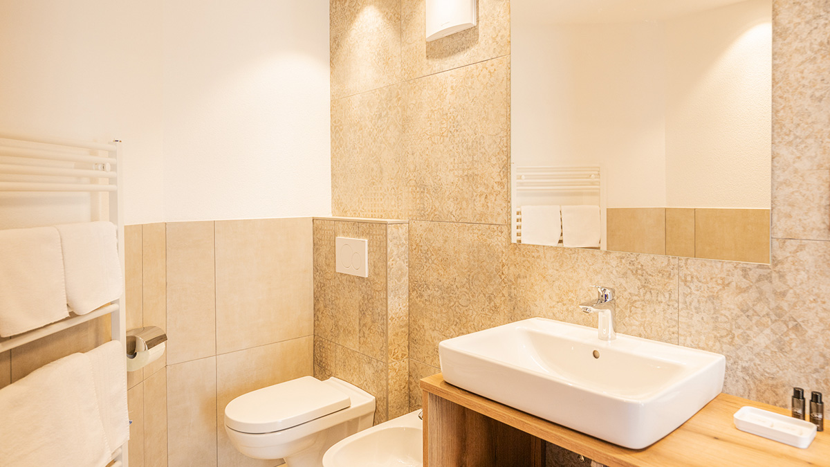 Dolomitsuite bagno