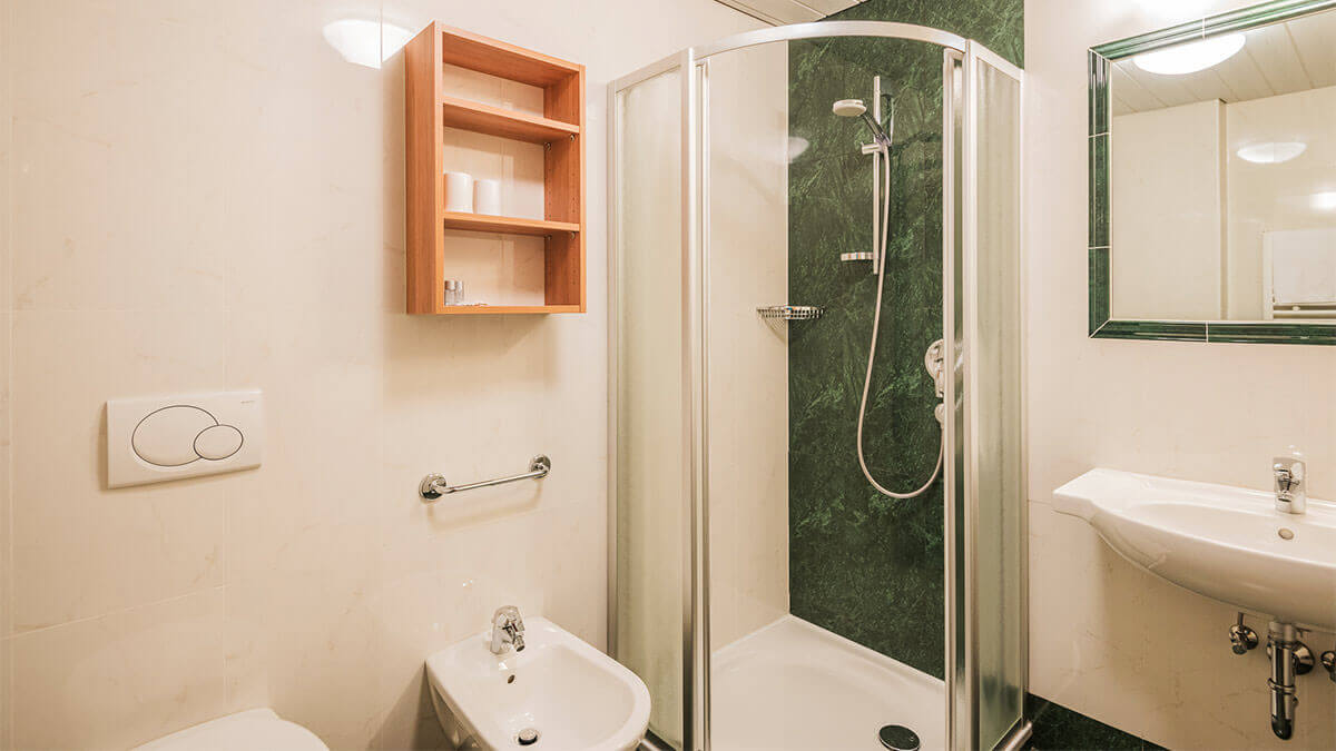 Camera doppia Anterselva bagno