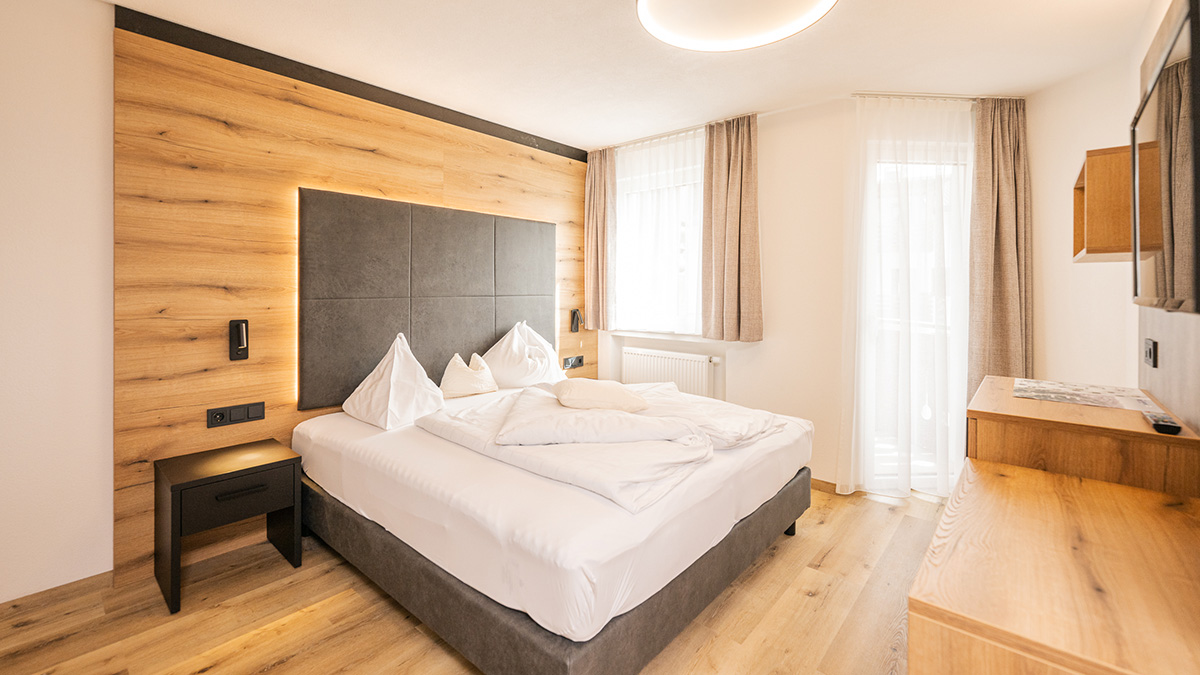 camera doppia Plan de Corones letto matrimonale